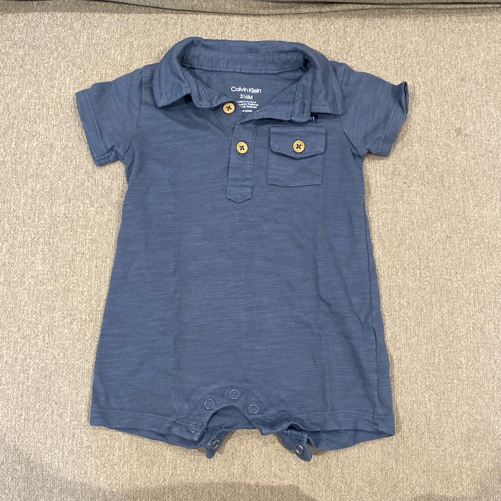 Calvin Klein baby onesie